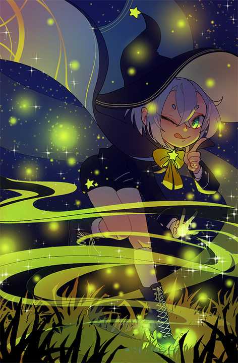 Touken Ranboo zine side B cover illustration