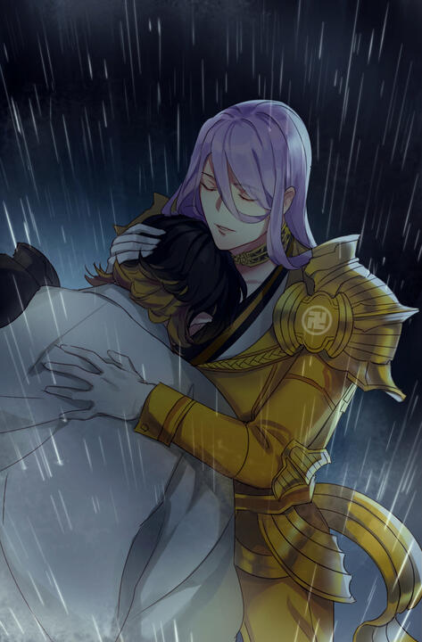 Toumyu zine illustration